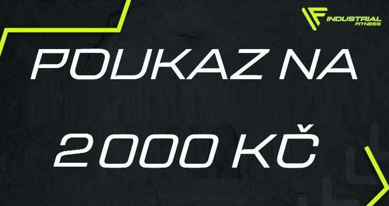 Voucher Poukaz na 2000kč